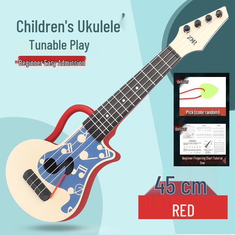 Kids' Musical Toy Ukulele: Playable Beginner Instrument for Boys and Girls