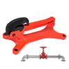Manuel Pipe Clamps Pipe Brackets Pipeline Valve Fixing Clamp Pipeline Support Solid Base Spring Loaded JawsMultifunctional Tool