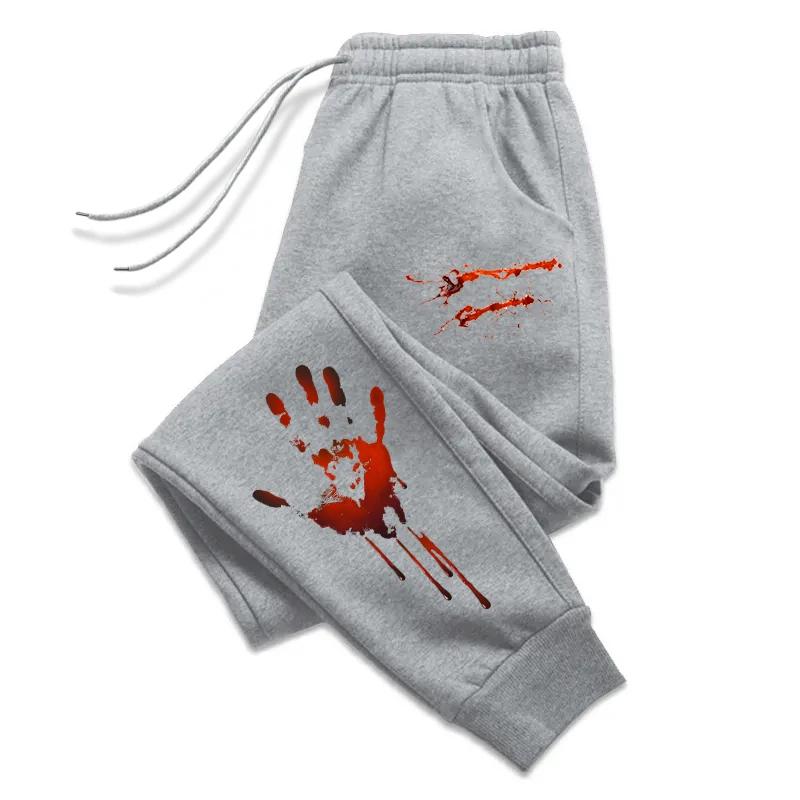 Women's Pants High Quality Sweatpants Outdoors Elastic Band Woman Trousers Jogging Drawstring Casual Sports Clothing