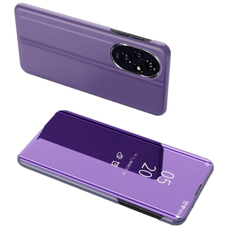 For Honor 200 5G Case PU Leather Phone Cover with View Window