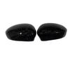 2pcs Car Side Mirror Cover Reverse Mirror Cap For Fiat 500 500C Abarth 2007-2025 Automobile Replacement Case Shell  Accessory
