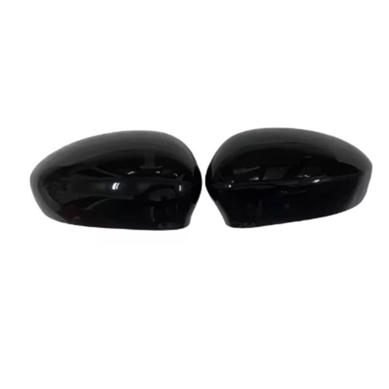 2pcs Car Side Mirror Cover Reverse Mirror Cap For Fiat 500 500C Abarth 2007-2025 Automobile Replacement Case Shell  Accessory