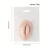 Soft Silicone Permanent Makeup Lip Blush Tattoo Training Skin Microblading Reusable 3D Practice Lips Mold For Makeup Artists