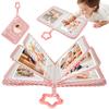 Weiches Stoffalbum Babywachstum Gedenkfotoalbum Babybett Stoffbuch Spielzeug Montessori Früherziehungsalbum Buch Geburtstagsgeschenk