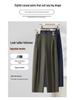 Women's High-Waisted Wide-Leg Cargo Pants – New 2026 Spring & Autumn Style, Loose, Slimming, Casual Fit.