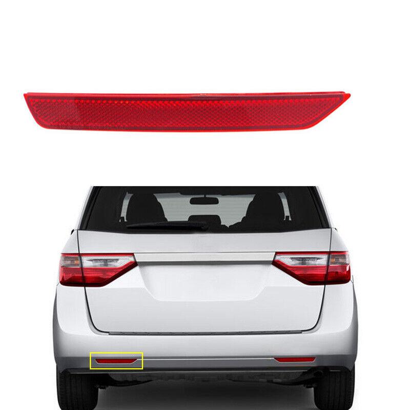 Left Right Car Rear Bumper Reflector Light Strips 33555TK8A01 33505TK8A01 for Honda Odyssey 2011 2012 2013 2014 2015 2016 2017 left