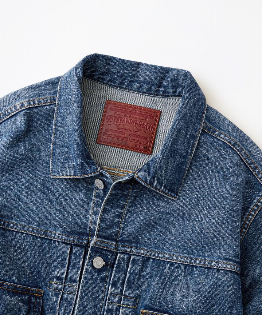 Outstanding Selvedge Denim 2Nd Jacket_L.Blue