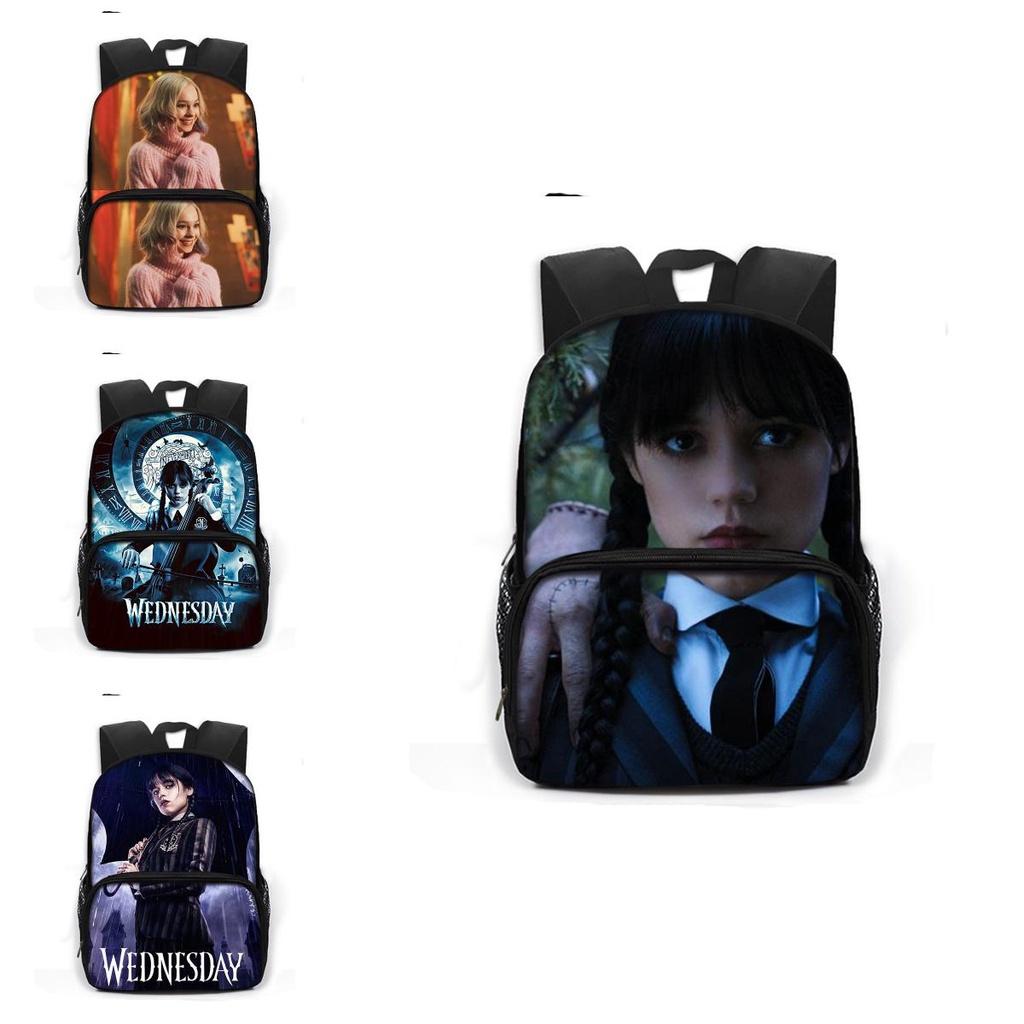 Wednesday The Adams Family Backpack – Abrasion-resistant Shock-resistant Kid Gift