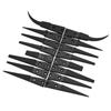 Precision Anti Static Esd Tweezers Replaceable Tips Conductive Plastic Head Tweezers For Electronic Soldering