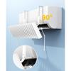 Wall Mount Air Conditioner Windshield Universal Adjustable Air Conditioner Air Deflector Prevent Direct Blowing Heat