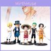 5pcs One Piece Role Pvc Toy Model Desktop Decoration Children Gift Christmas