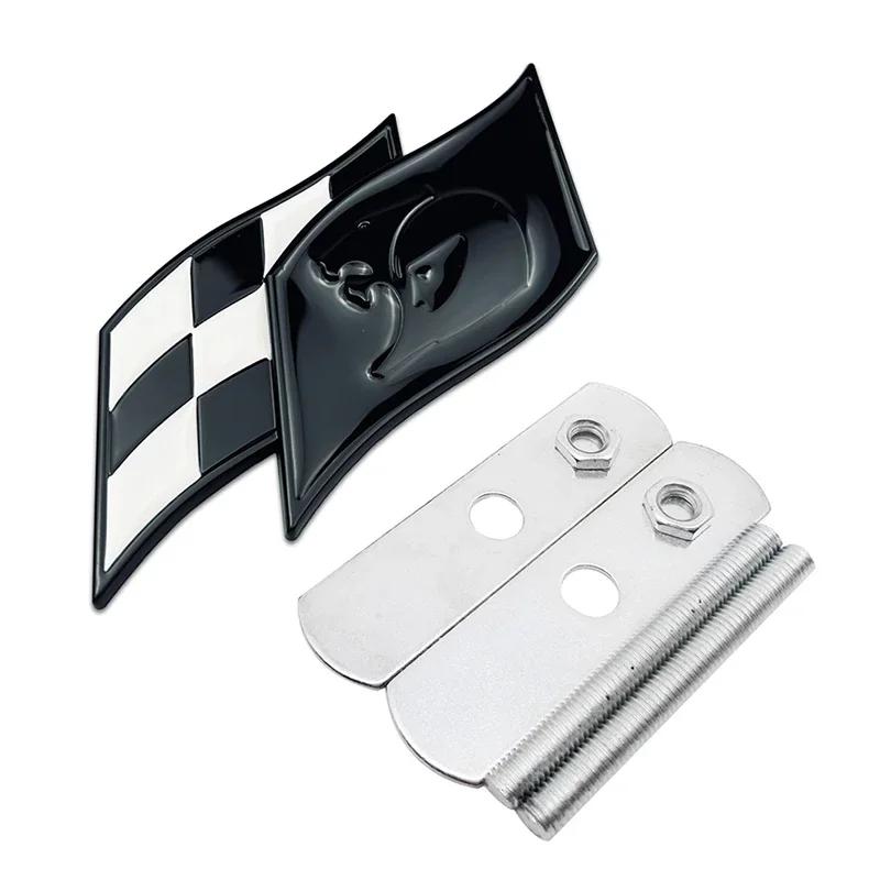 Car Front Grille Bagde Tail Box Metal Emblem Logo Sticker for Commodore Colorado Captiva Barina Monaro Statesman Torana