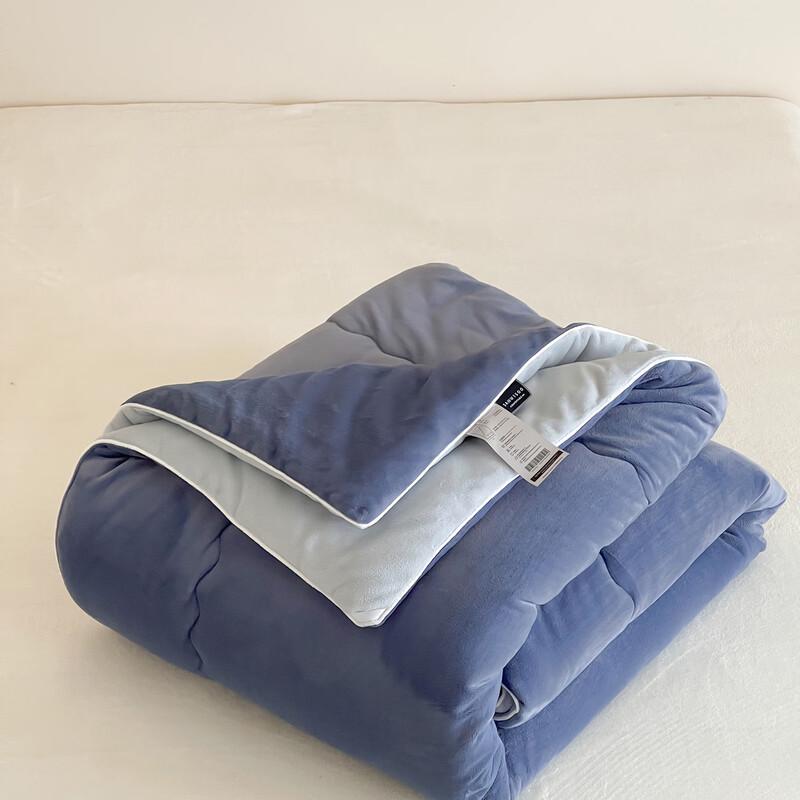 Brangdy Double-Sided Cloud Velvet Machine Washable Quilt