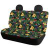 Car Seat Covers Full Set Waterproof Abstract Digital Print Airbag Compatible Front Rear Seat Cushions Stylish Vehicle Interior Decor