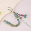 Chinese Knot Handle Rope Tibetan Tassel Pendant Accessories Diy Mobile Phone Lanyard Car Pendant Gold Bead Tassel Pendant