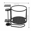 Anti-Spill Desk Cup Holder Clamp On Design 2-in-1 Cup Holder Table Drink Bottle Holder  For Desk