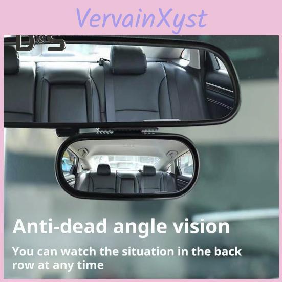 Vision Wide Rearview Car Mirror Adjustable Angle Universal Fit Easy To Install Rectangular Blind Spot Car Mirror