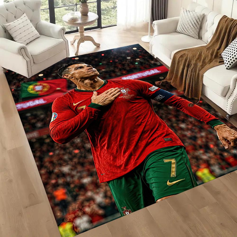 Cristiano Ronaldo Floor Mat Design For Kitchen Foyer Bedrooms Decorate Room Antislip Carpet Decorate Offices Gift For Festivals