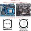 zmart 6 Heat Pipe CPU Silent PC Air Cooler Fan for Intel PWM PC Cooling Air Intel LGA2011 E5 Xeon Cooling Double Tower Dual Fan Cooler, 4-Pin PWM,