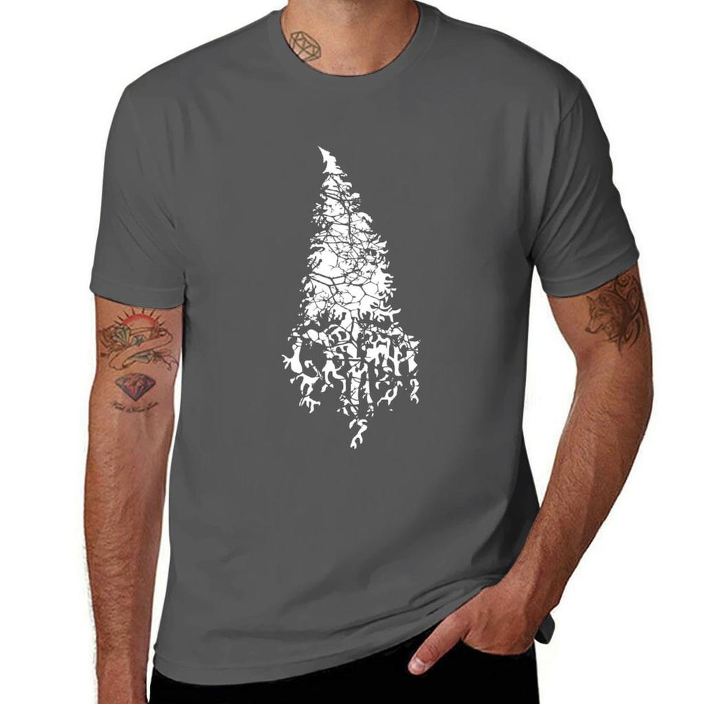 GRIMA MERCH – ATMOSPHERIC BLACK METAL FROM THE DEPTHS OF THE WILDERNESS T-Shirt Man T Shirt Cotton High Quality T-Shirt