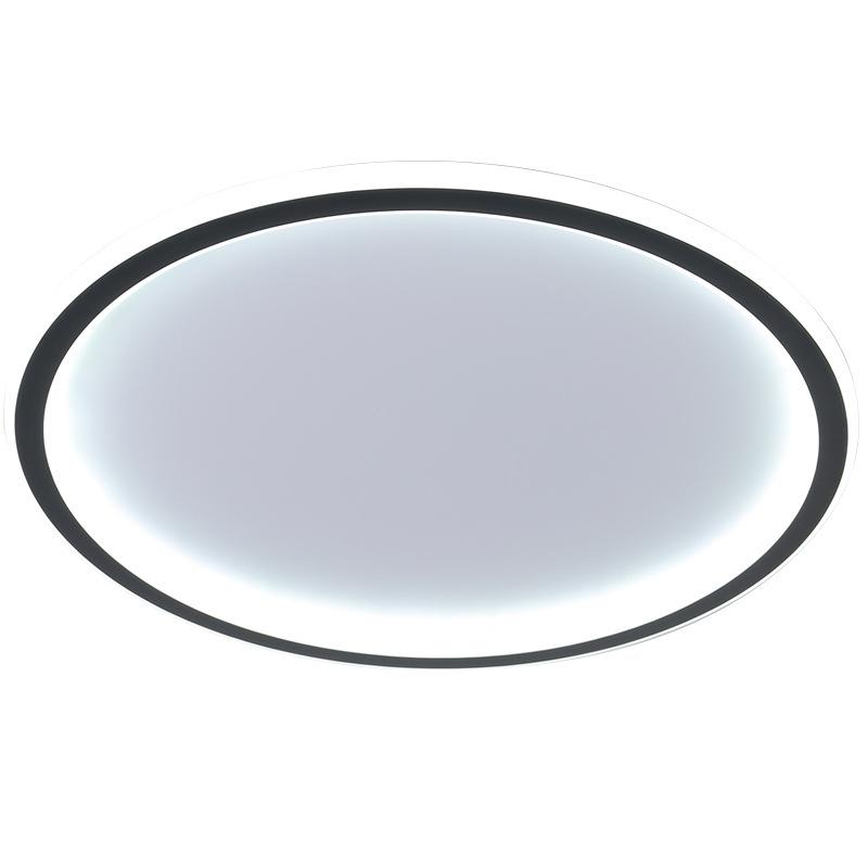 Sleek Round LED Ceiling Light - Modern Ultra-Thin for Bedroom, Living Room, Restaurant, or Study