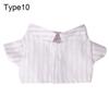 For 20cm Idol  Doll Clothes Accessories Striped Short Sleeve Cotton Stuffed Doll Shirt Top Blouse T-shirt Kids Toy Gift