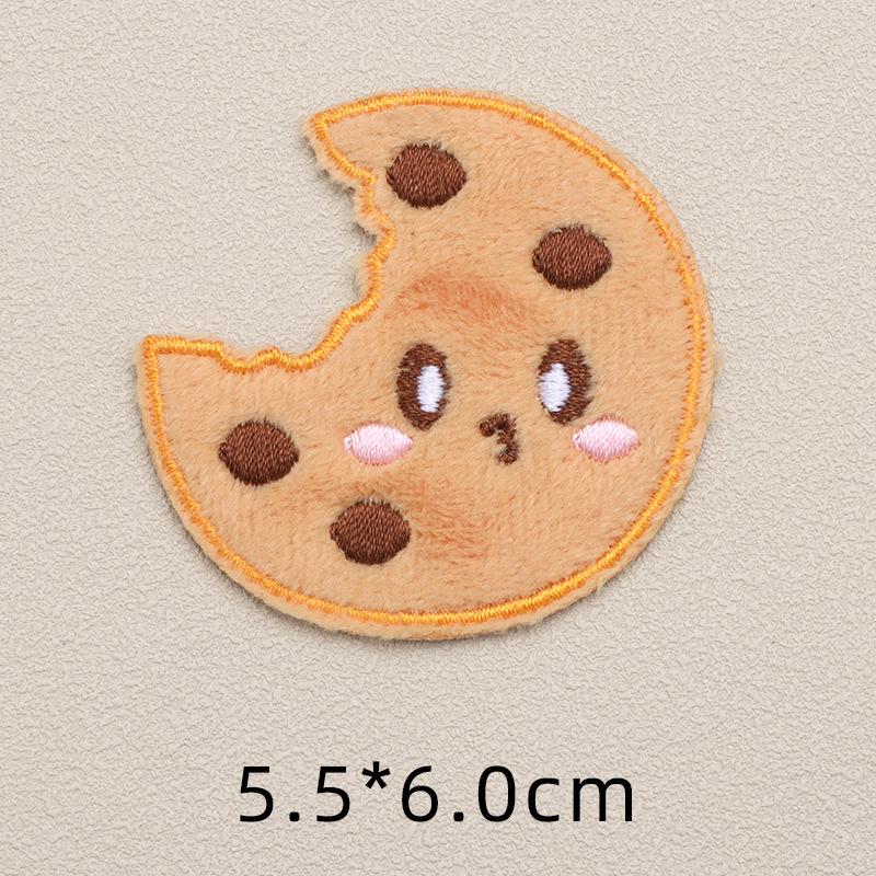Self-Adhesive Cartoon Plush Embroidery Patches for Clothing and Accessories Repair