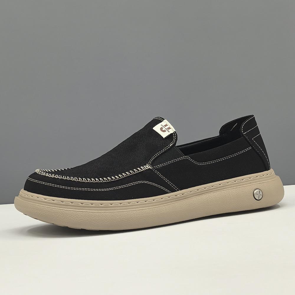 

Kuclut Мужская обувь Повседневные слипоны Лоферы Удобные Нескользящие Повседневные Кроссовки 43 чёрный