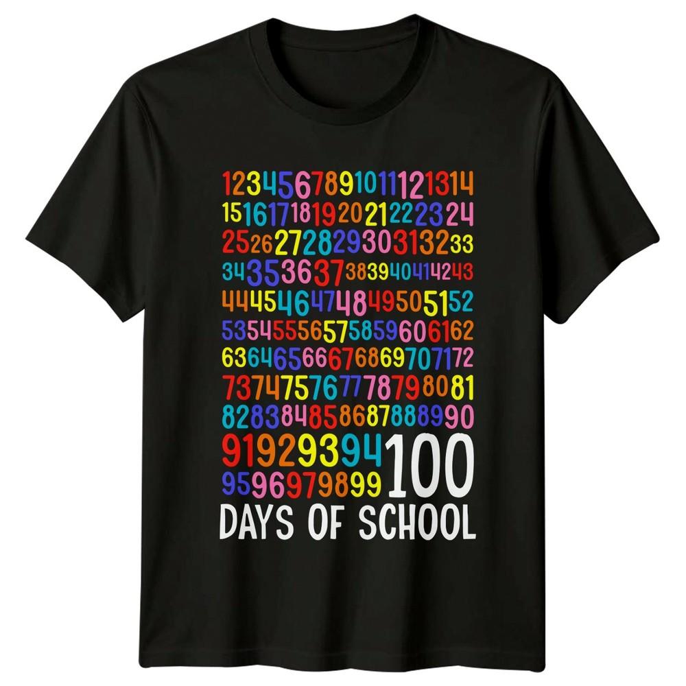 100 Days Of School TShirt 100th Day School Celebration Gift For Him And Her