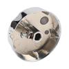Classic Round Shape Easy Installation Ergonomic Design Zinc Alloy Rotating Knob Bath Control Knob Hole Diameter 9.2mm