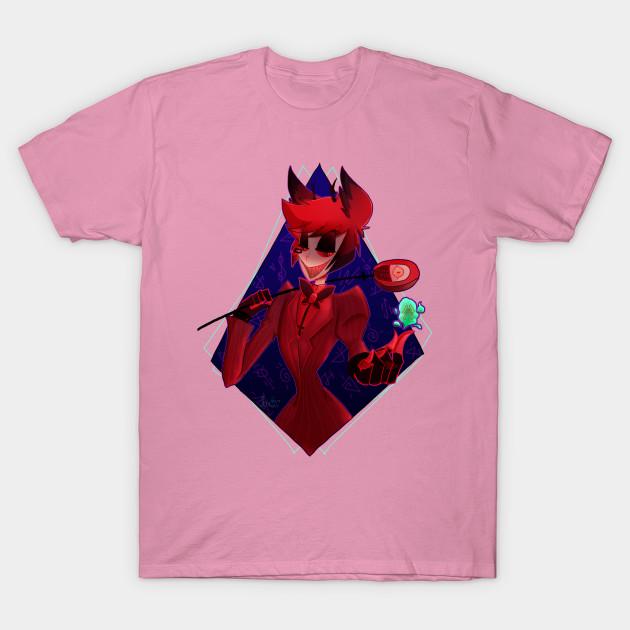 Buy T Shirt Women Hazbin El Alastor The Radio Demon Harajuku Print Kawaii Tshirt Summer Short Sleeve Female T Shirt Top Tee At Affordable Prices Free Shipping Real Reviews With Photos