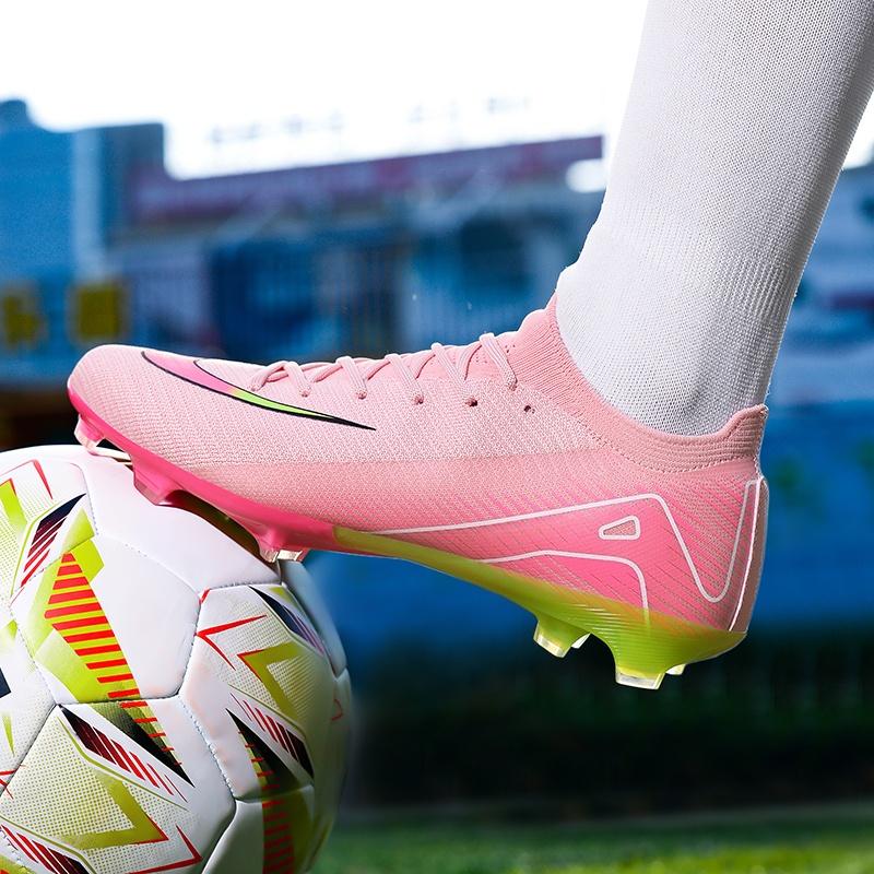 Neue Herren Fußballschuhe Unisex Ultraleichte Stollen Outdoor Match Heißer Verkauf Fußballschuhe Damen FG Sneaker Hohe Qualität Professionell