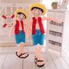 Adorable One Piece Luffy Cartoon Plush Doll Perfect Gift For Kids