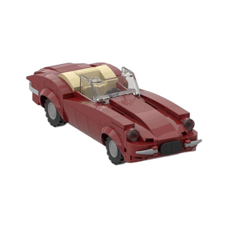 Compatible With Building Blocks MOC-85572 Jiebao E-Type Retro Convertible Educational DIY Assembly Toy