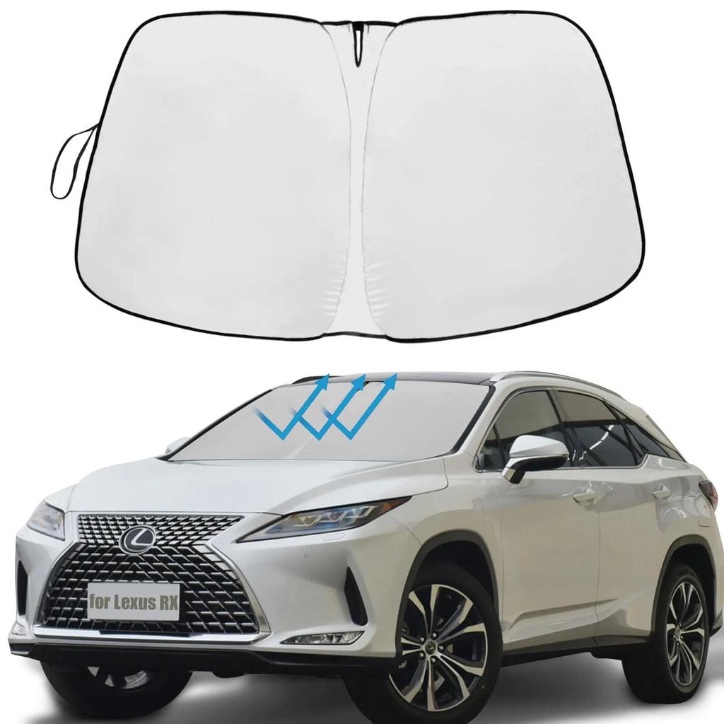 For 2016-2024 Lexus RX350 RX350L RX450h Front Windshield Sun Shade UV Block CoverWindshield Sunshades 1