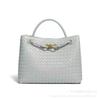 Nieuwe handgeweven tas grote capaciteit tote handtas modetrend veelzijdige enkele schouder messenger casual dames tas