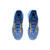 LiNing Combat Low Slip-Resistant Cushioning Wear-Resistant Low-Top Basketball Shoes Blue Yellow ABPR027-4