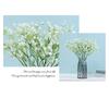 Artificial Flower Bouquet Silk Faux Floral Arrangement for Wedding Home Decor Lifelike Fluffy