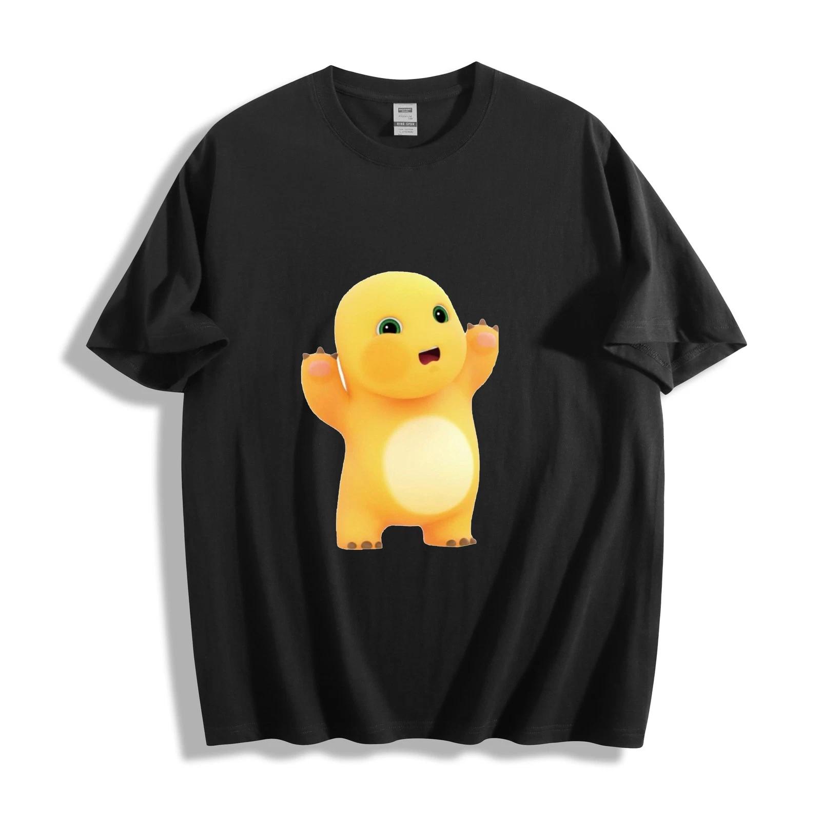 Cheerful NaiLong Cartoon T-Shirt - Cute Pose Unisex Tee M