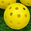 High Visibility 40 Holes Pickleball Good Performance Pickleball Training Ball  Practice Accessories
