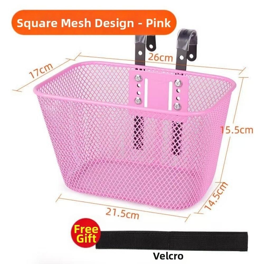 Waterproof Bicycle Front Basket Easy To Install Bike Rear Mesh Basket Children's Stroller Basket