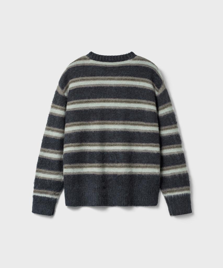 Belier Brushed Tom Cardigan - Multi Navy