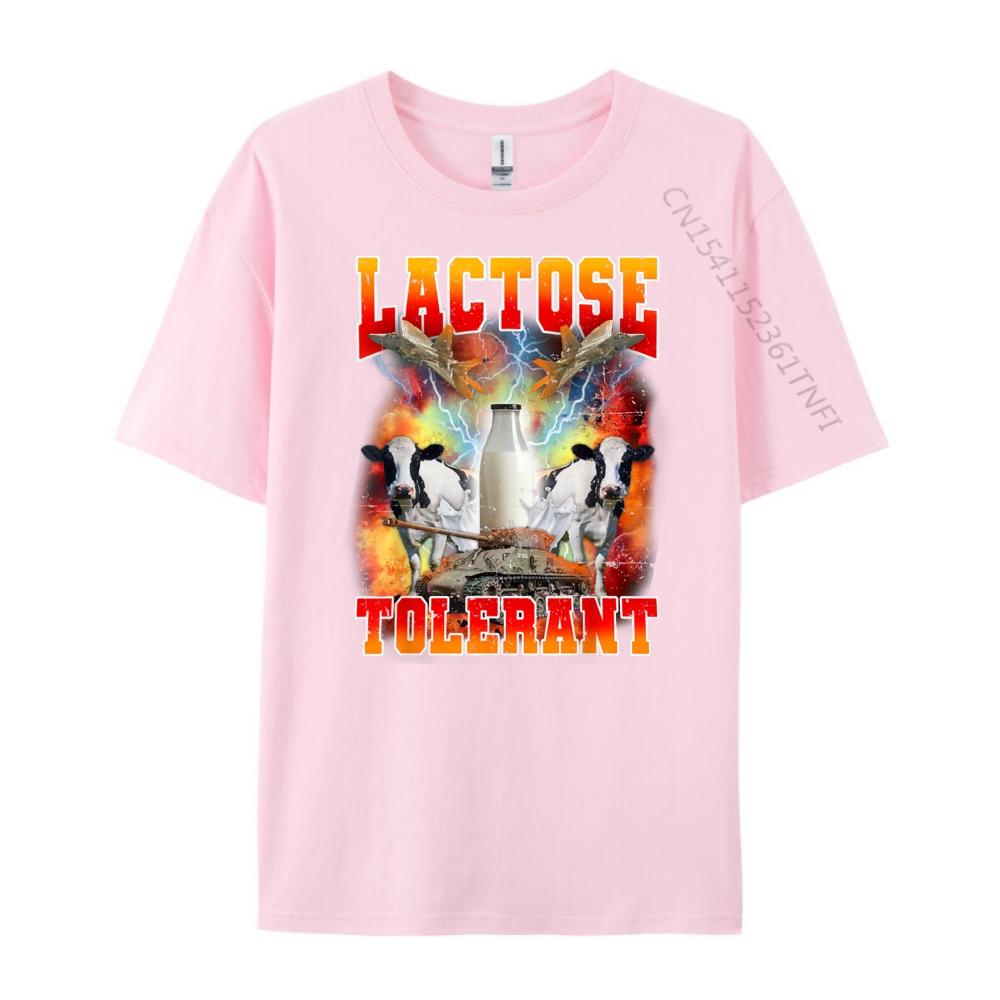 Lactose Tolerant Funny Sarcasm Meme Funny Lactose Tolerant Graphic Tee Shirt Youth Tee Shirt Men Tee Shirt