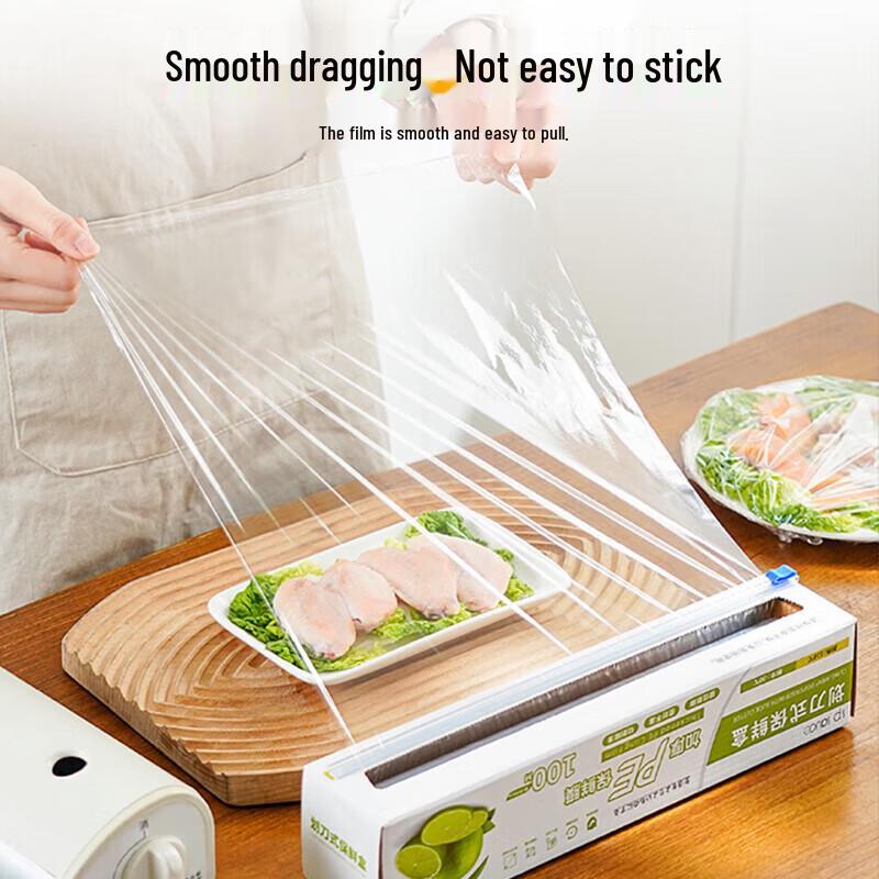 Bingyao Food Grade Cling Film with Slide Cutter