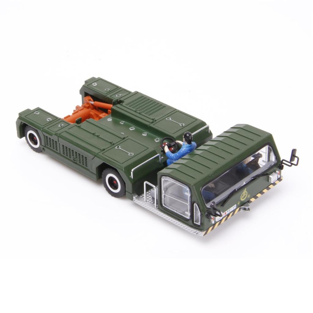 Scale Aircraft Tractor Alloy Truck Tractor Model Gift for Boys and Adults Birthdays 1/87 Model,