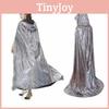 Elegant Long Hooded Lightweight Cloak For Spring And Summer Cosplay Costumes