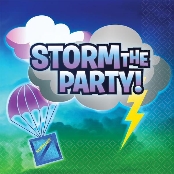 Battle Royal Storm The Party Napkins (Pack Of 16)