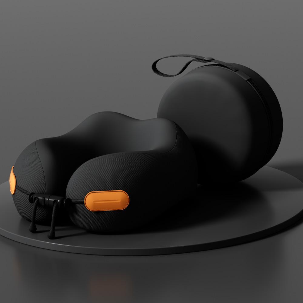 Luxury Travel Neck Pillow Memory Foam Ergonomic Design for Airplane Train Car Support Portable Sleeping Pillow