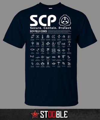 Scp Field Codes Unisex T-Shirt Direct From Stockist