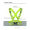 Reflective Vest Running Gear Cycling Runner Reflective Band Strap Reflector High Visibility